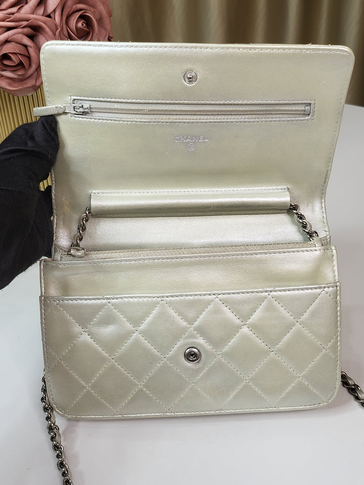 Chanel Lambskin Wallet On Chain