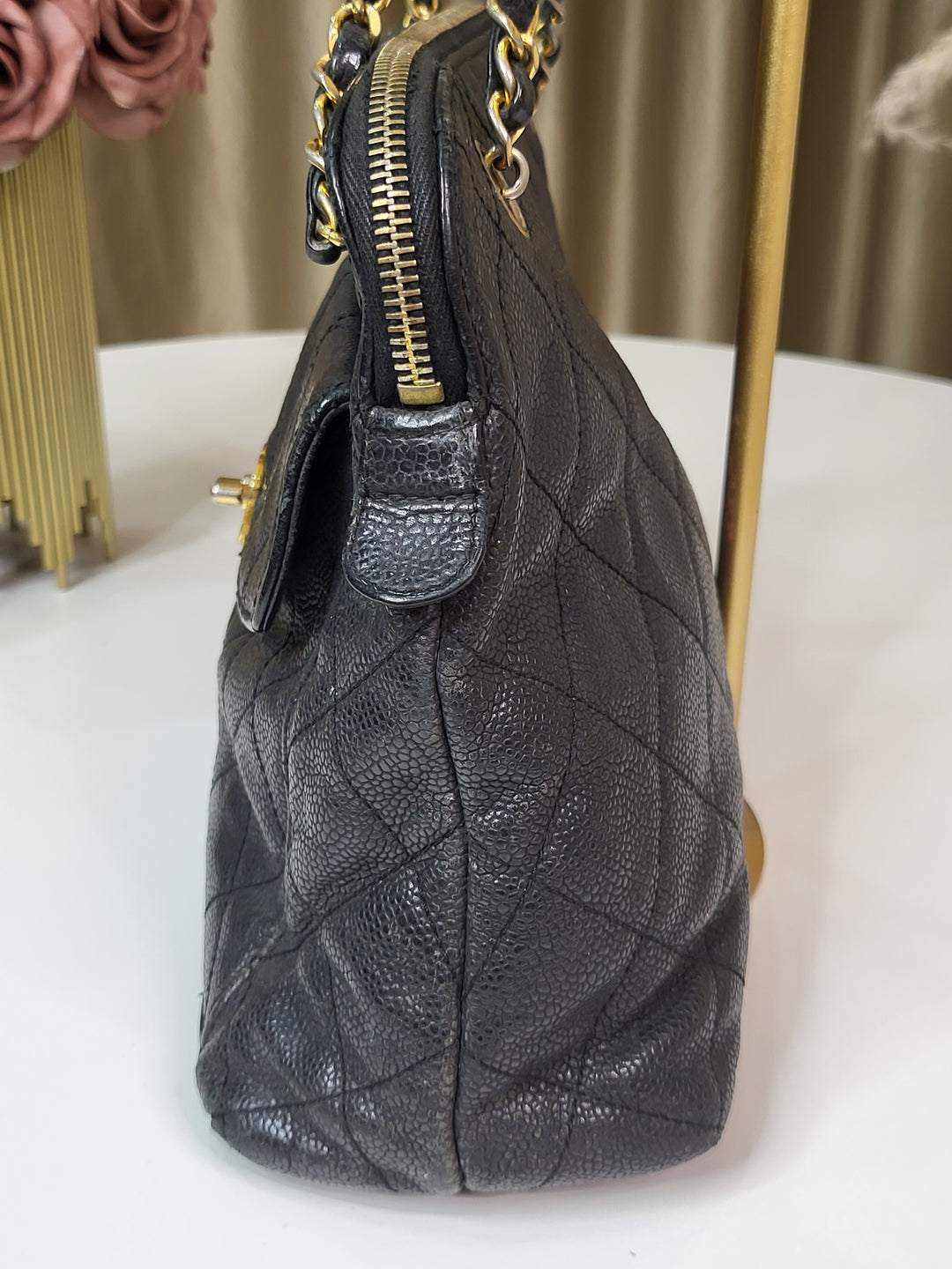 Chanel Caviar Vintage Tote Bag