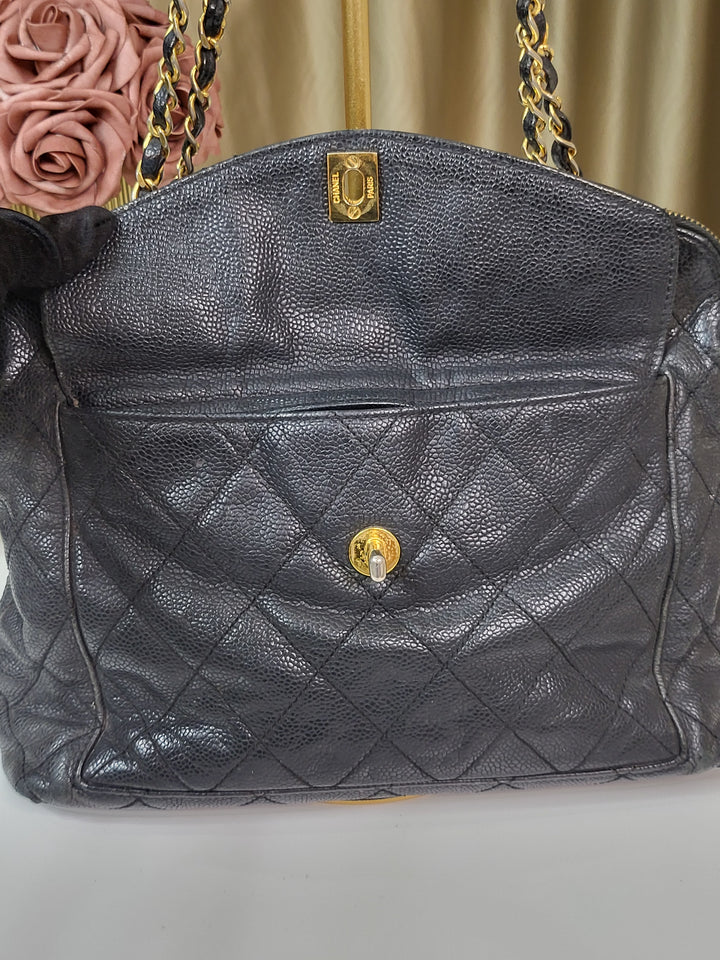 Chanel Caviar Vintage Tote Bag