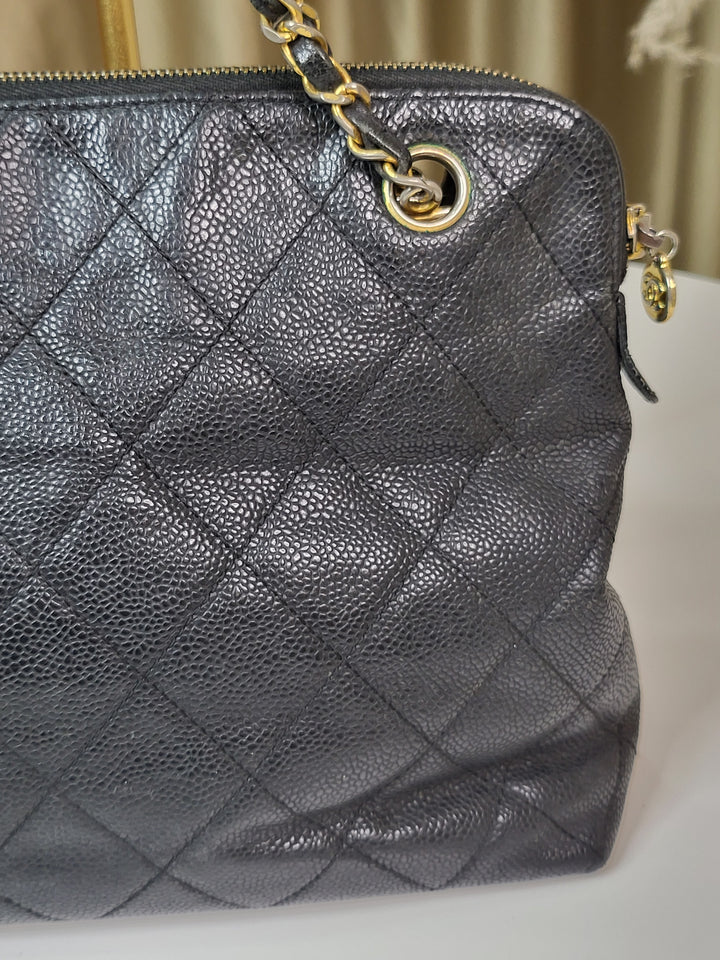 Chanel Caviar Vintage Tote Bag