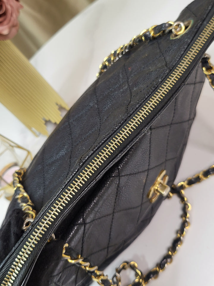 Chanel Caviar Vintage Tote Bag