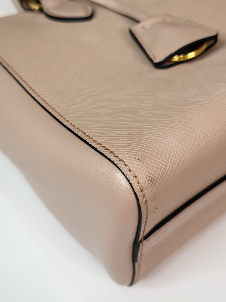 Prada Saffiano Cipria Tote Bag