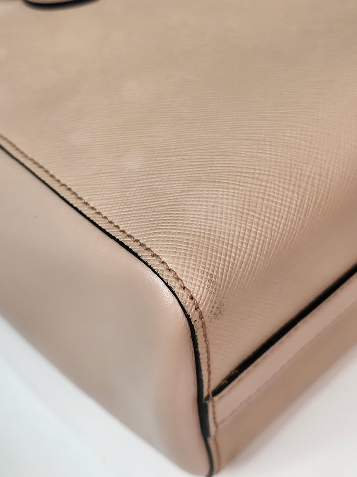 Prada Saffiano Cipria Tote Bag