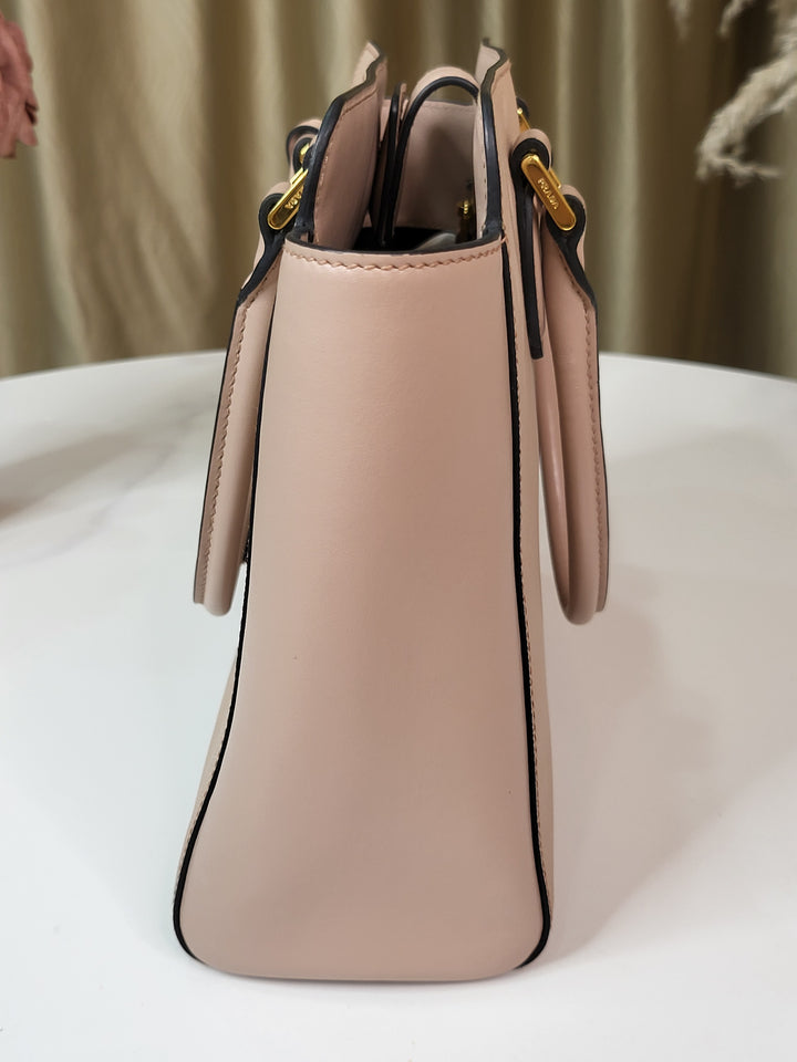 Prada Saffiano Cipria Tote Bag