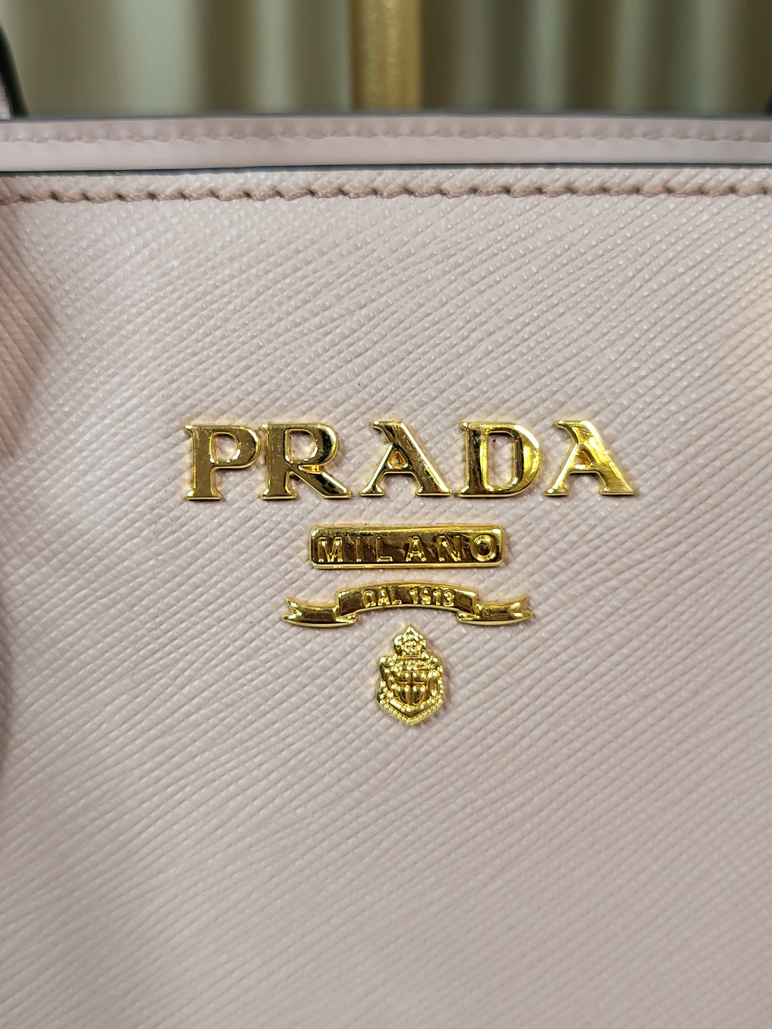Prada Saffiano Cipria Tote Bag