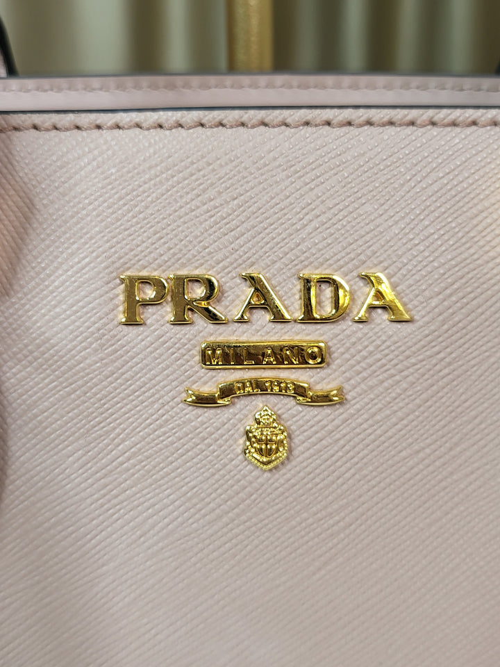 Prada Saffiano Cipria Tote Bag