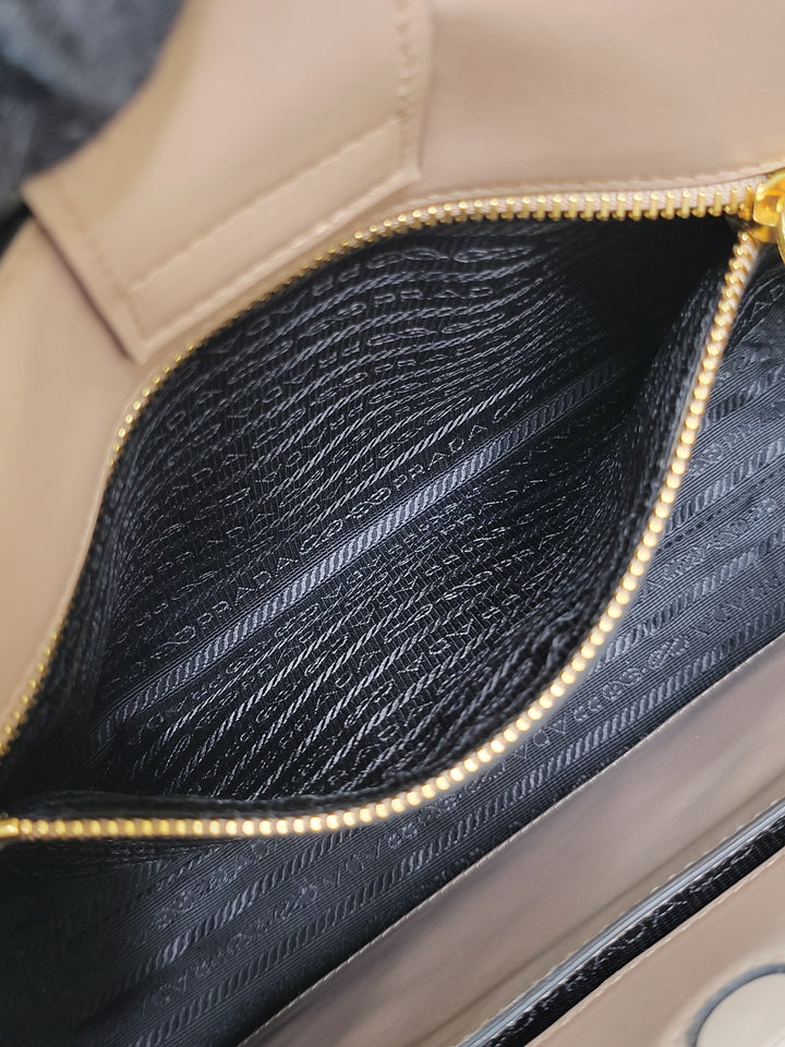 Prada Saffiano Cipria Tote Bag