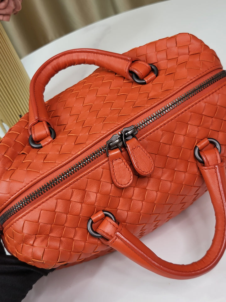 Bottega Veneta Intrecciato Mini Boston