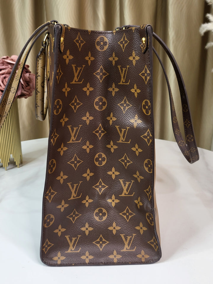 Louis Vuitton Reverse Monogram On The Go GM