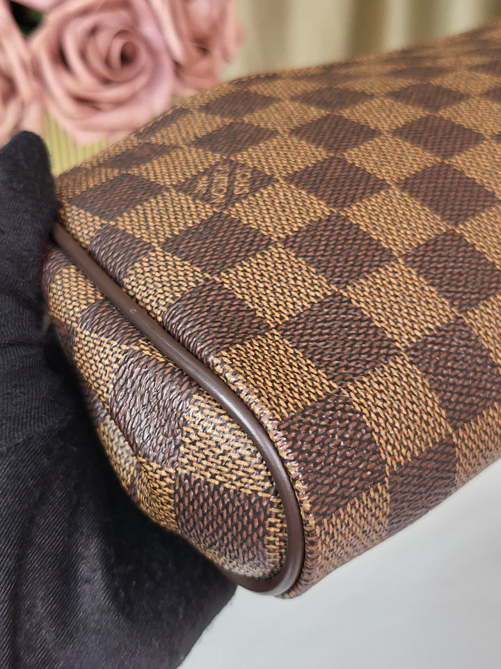 Louis Vuitton Damier Ebene Eva Clutch