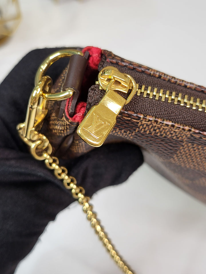 Louis Vuitton Damier Ebene Eva Clutch