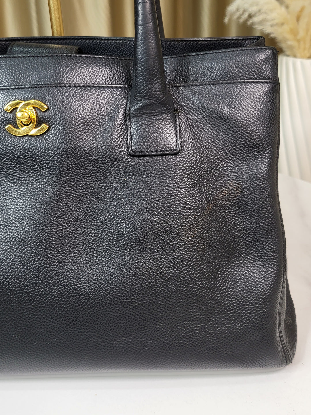 Chanel Caviar Executive Tote