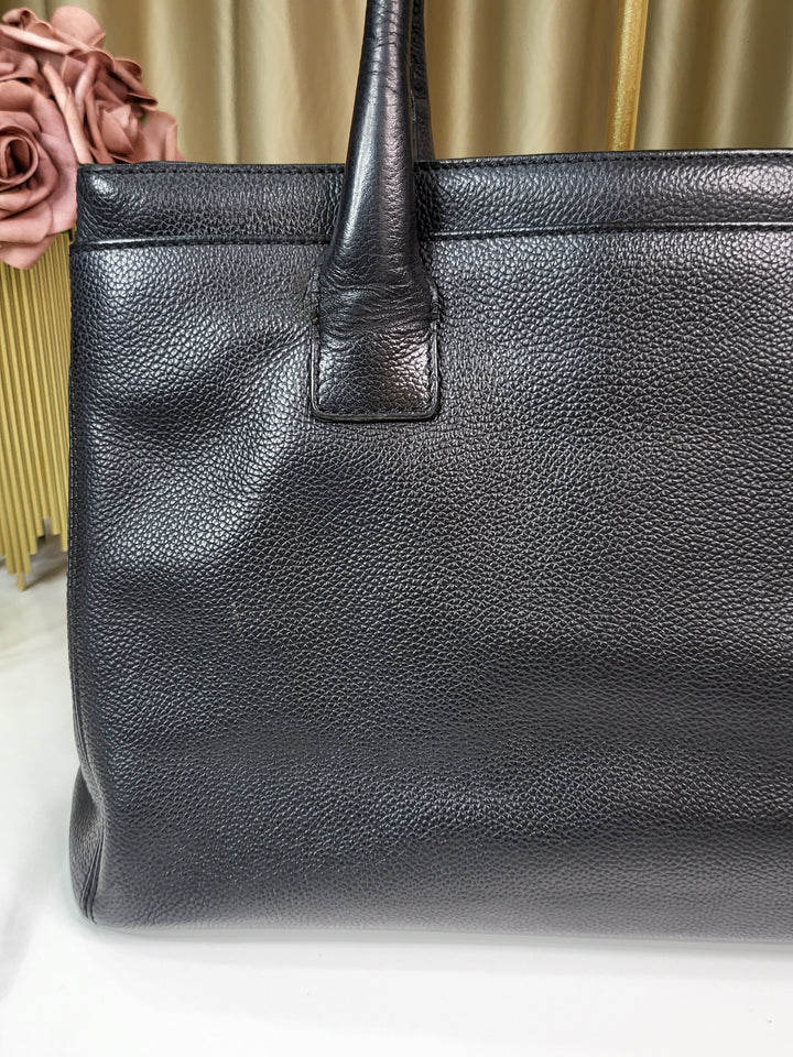 Chanel Caviar Executive Tote