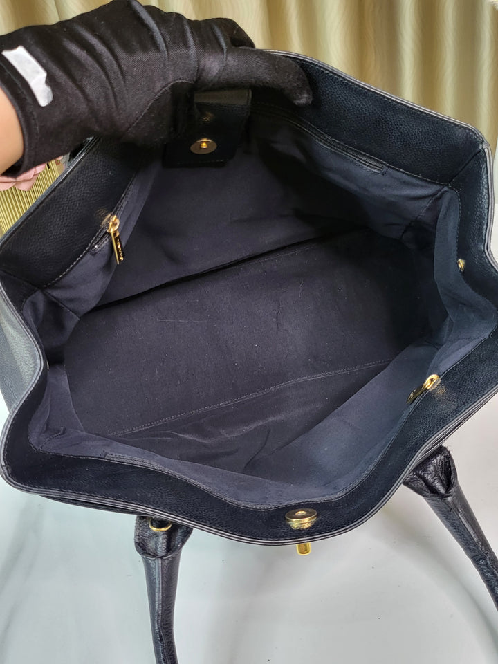 Chanel Caviar Executive Tote