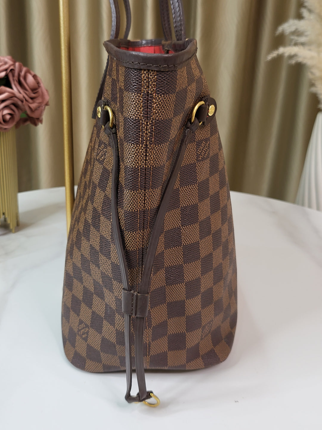 Louis Vuitton Damier Ebene Neverfull MM