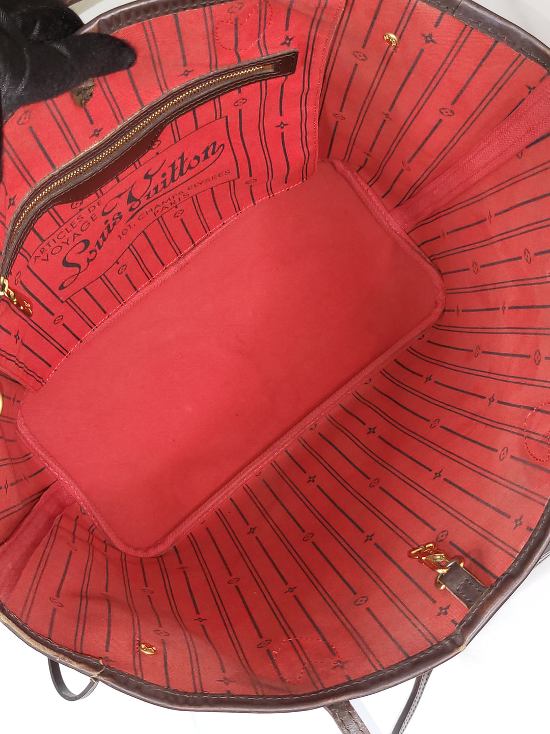 Louis Vuitton Damier Ebene Neverfull MM
