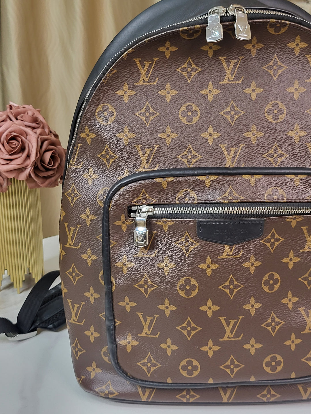 Louis Vuitton Macassar Josh Backpack