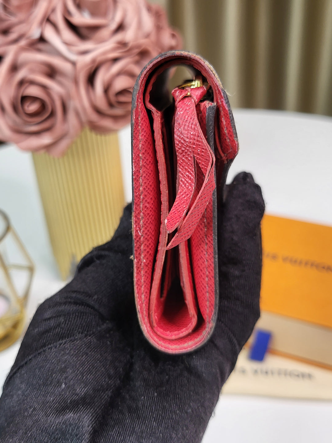 Louis Vuitton Damier Ebene Victorine Wallet