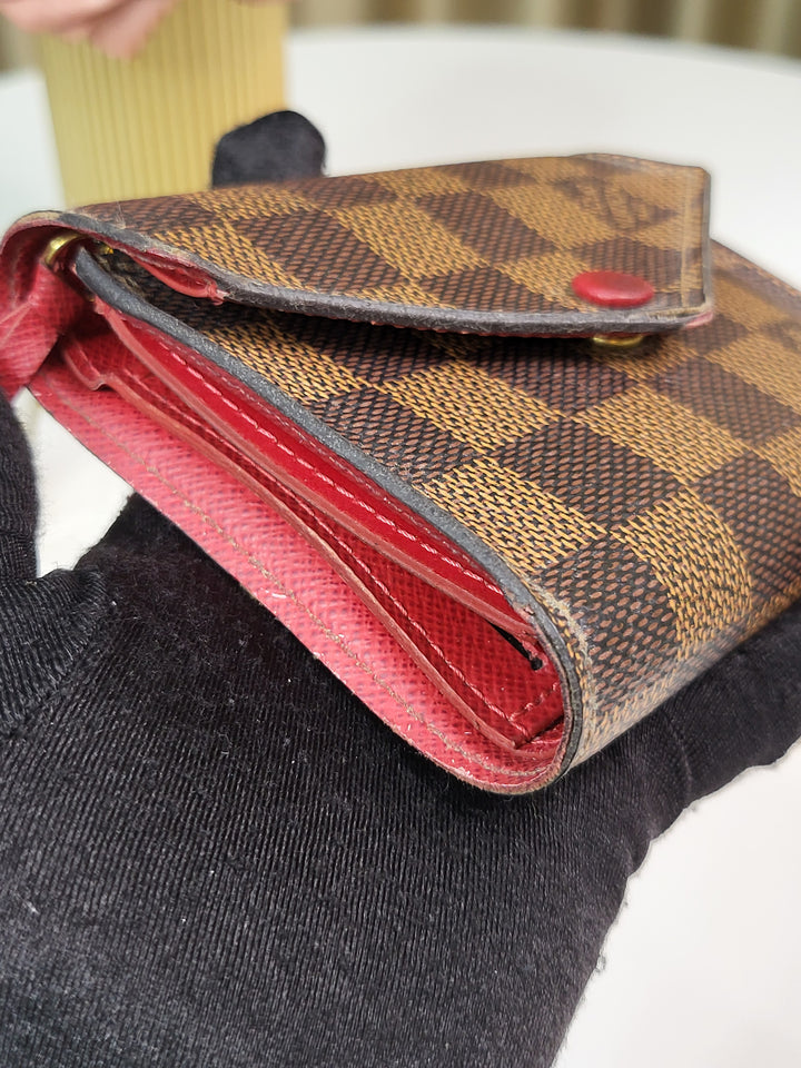 Louis Vuitton Damier Ebene Victorine Wallet