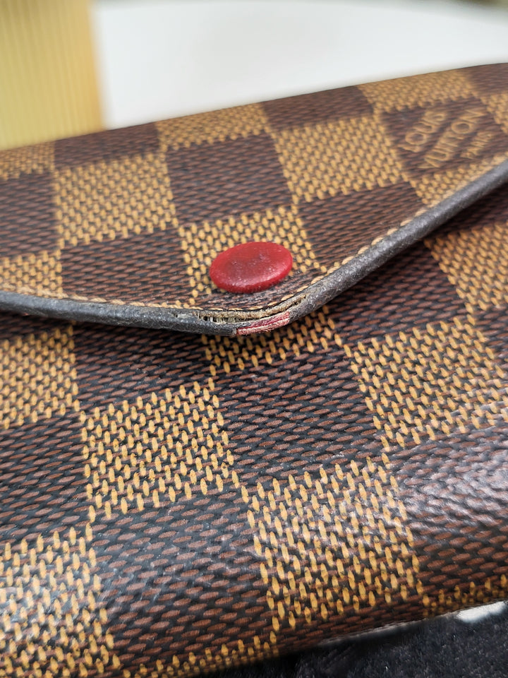 Louis Vuitton Damier Ebene Victorine Wallet