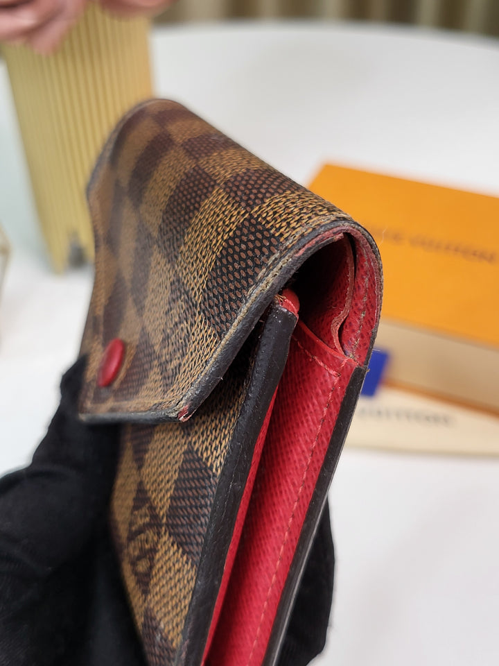 Louis Vuitton Damier Ebene Victorine Wallet