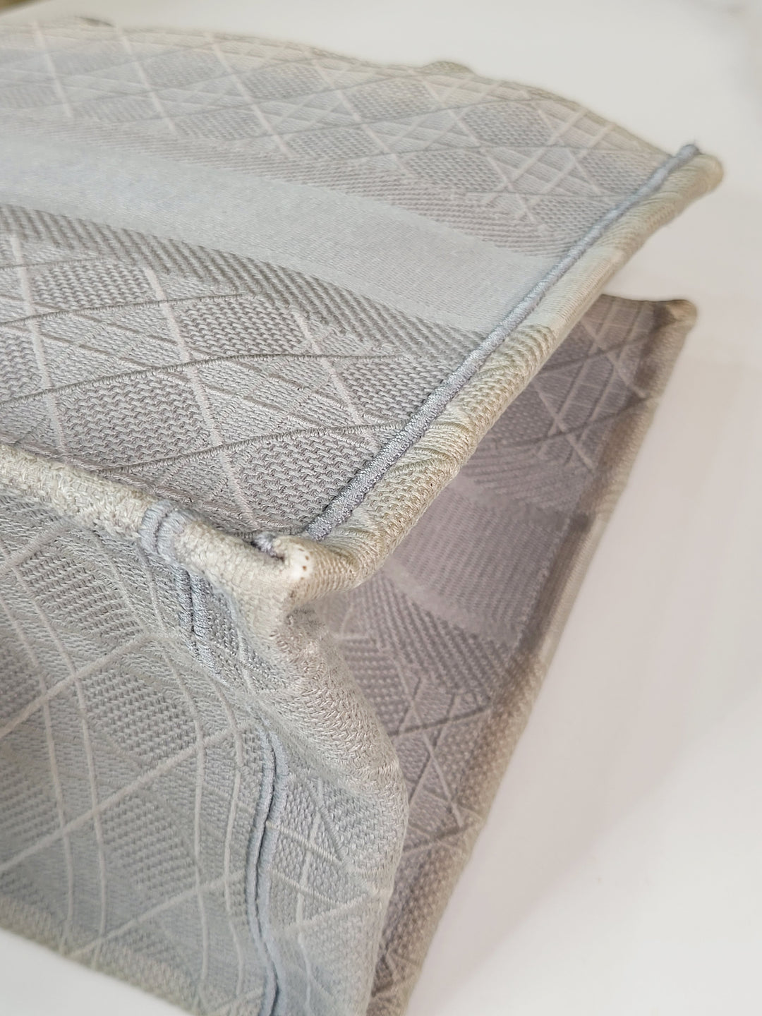 Christian Dior Grey Book Tote Medium