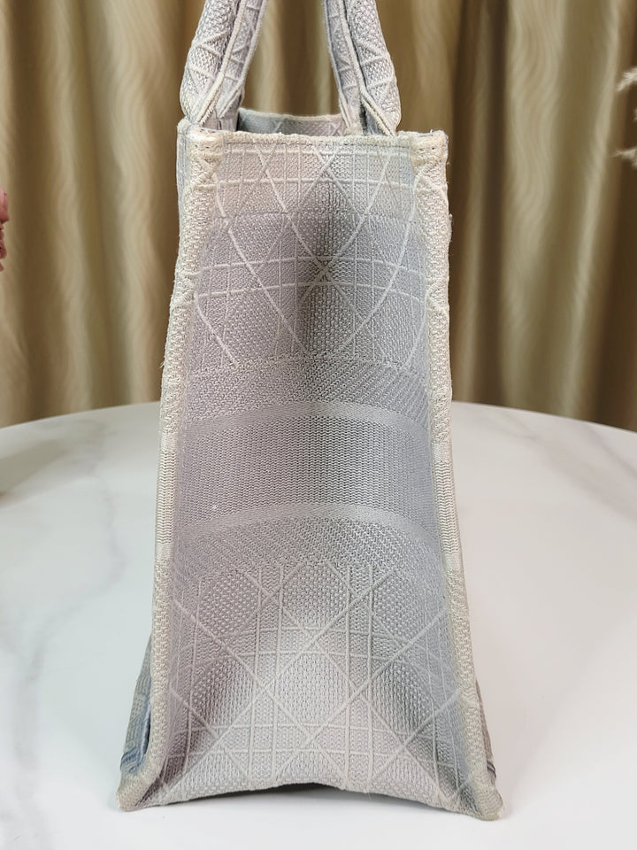 Christian Dior Grey Book Tote Medium