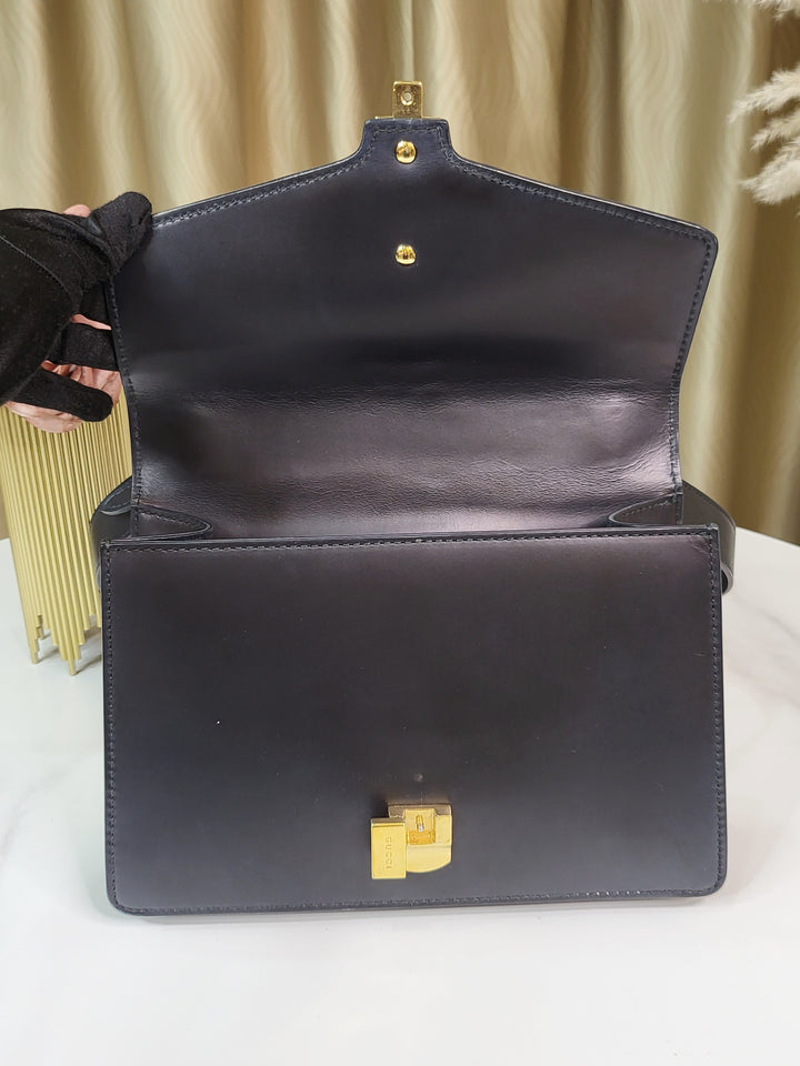 Gucci Leather Sylvie Shoulder Bag