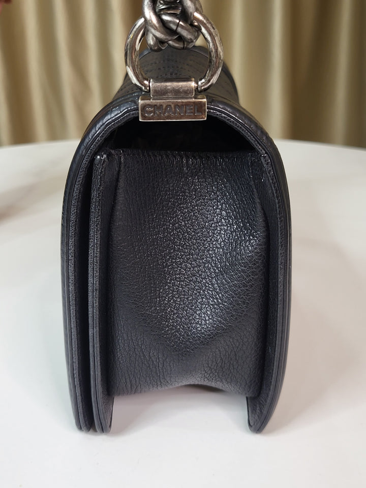 Chanel Calf & Patent Leboy