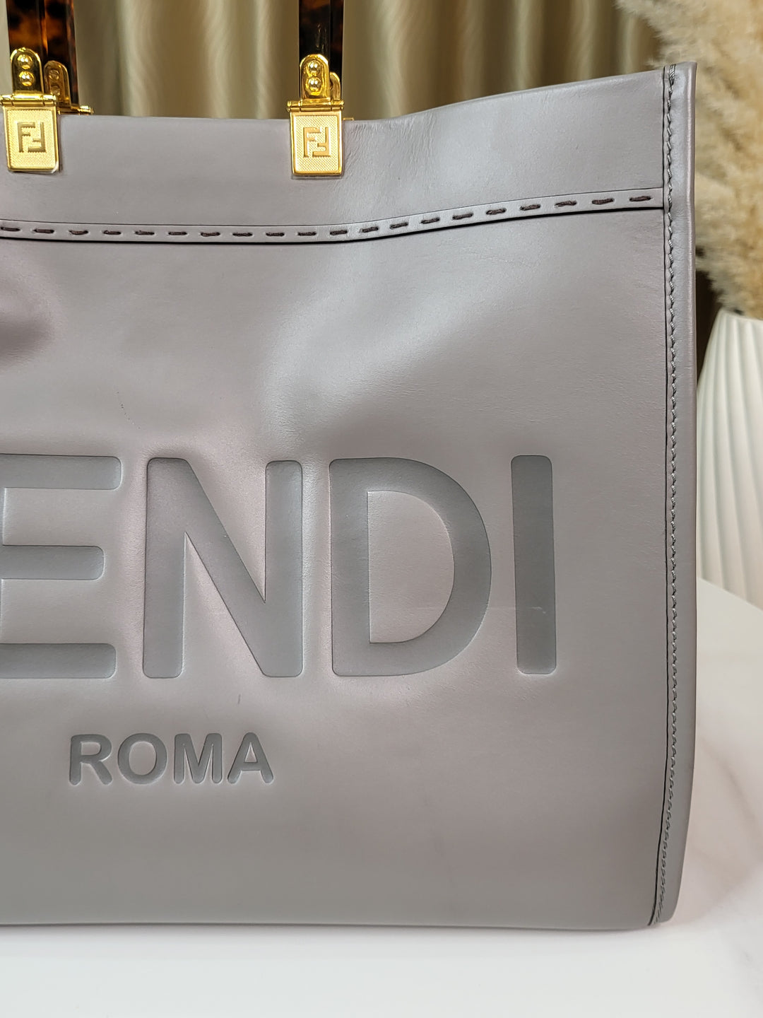 Fendi Sunshine Large Shopper Tote