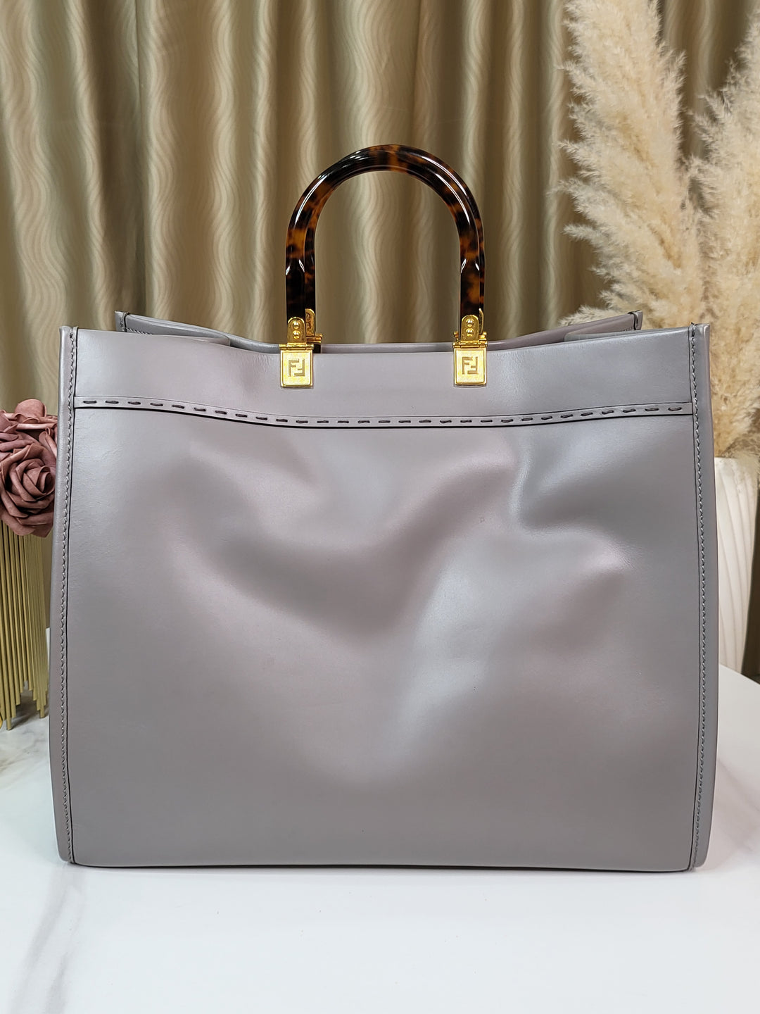 Fendi Sunshine Large Shopper Tote
