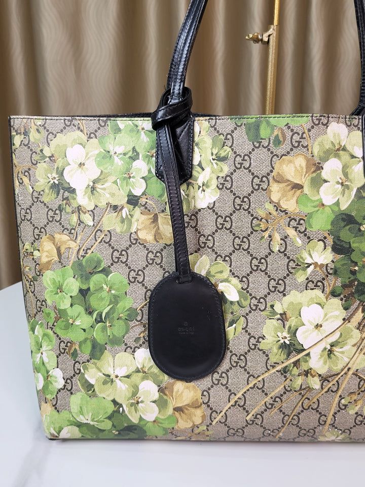 Gucci Floral Tote Bag