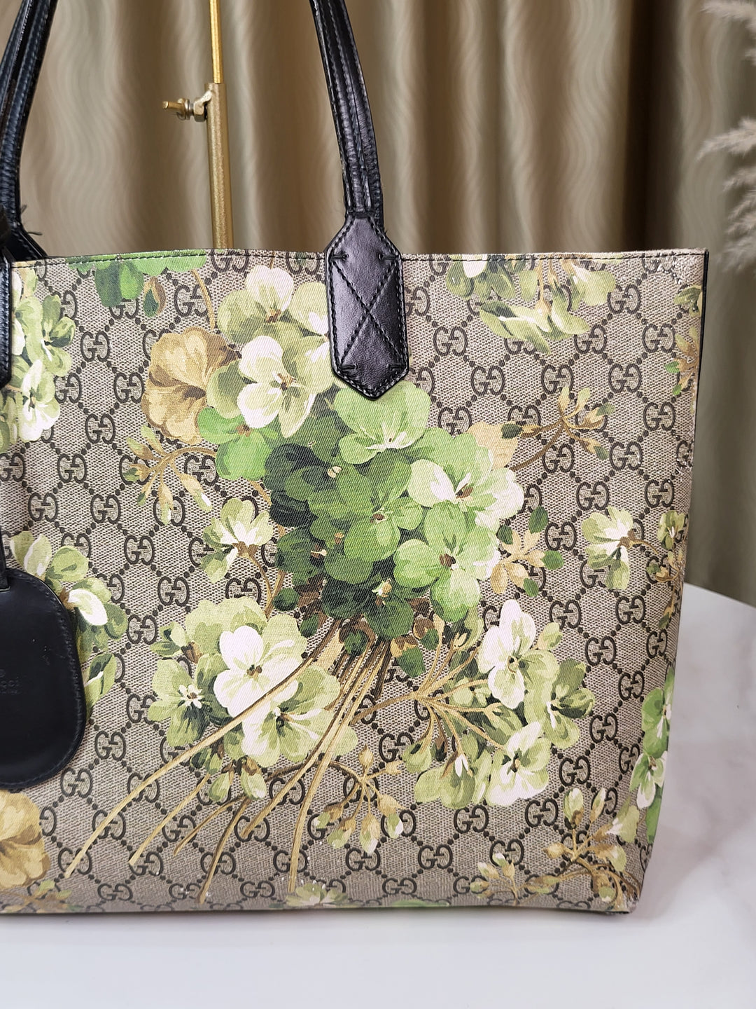 Gucci Floral Tote Bag