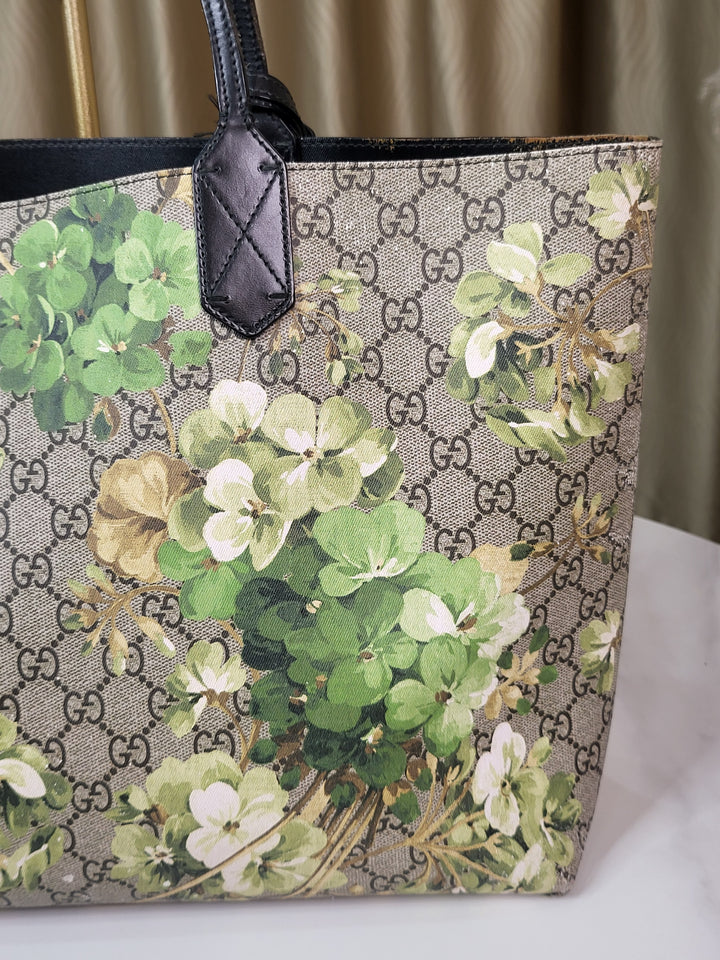 Gucci Floral Tote Bag