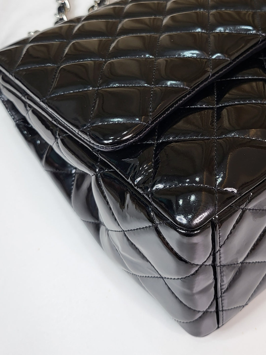 Chanel Patent Maxi Single Flap