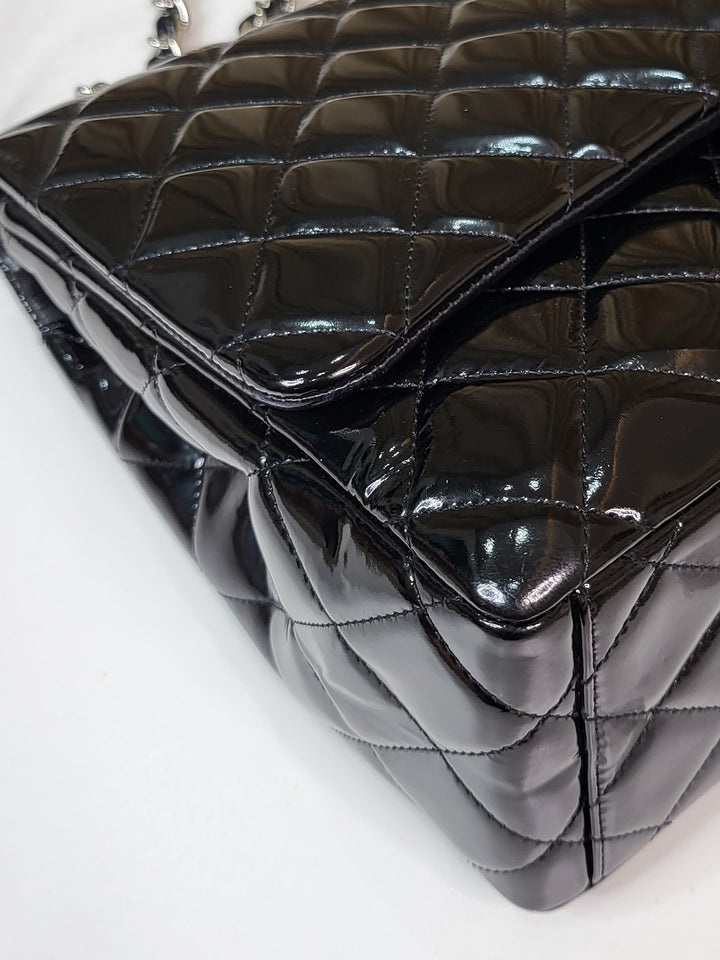 Chanel Patent Maxi Single Flap
