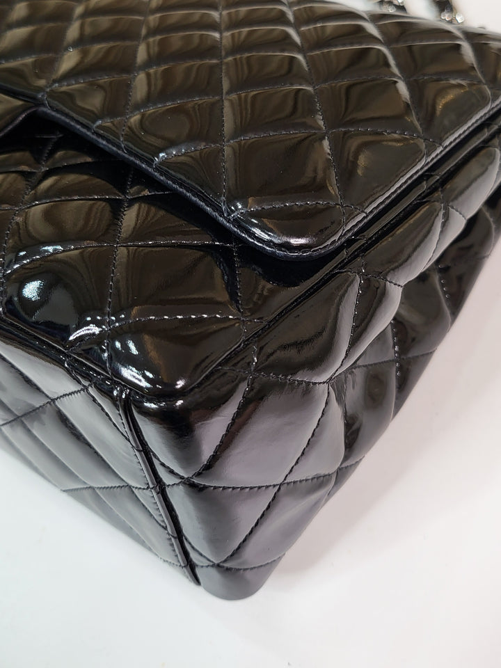 Chanel Patent Maxi Single Flap
