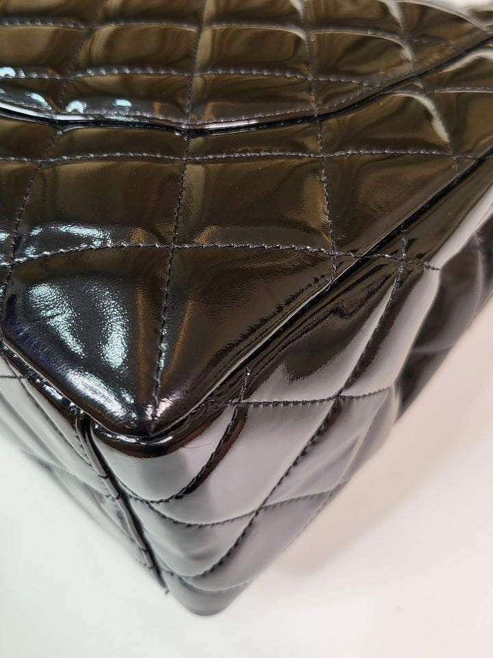Chanel Patent Maxi Single Flap