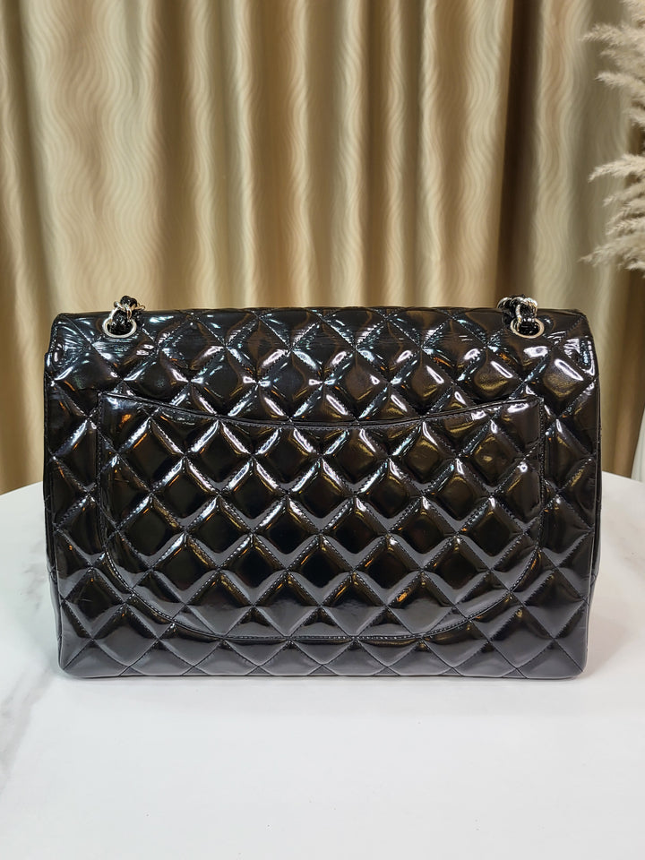 Chanel Patent Maxi Single Flap