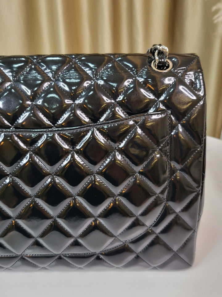 Chanel Patent Maxi Single Flap