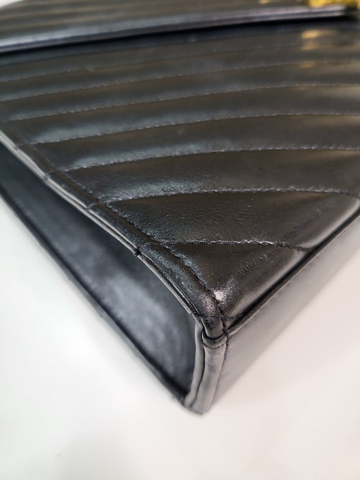 Saint Laurent Calf Envelope Large