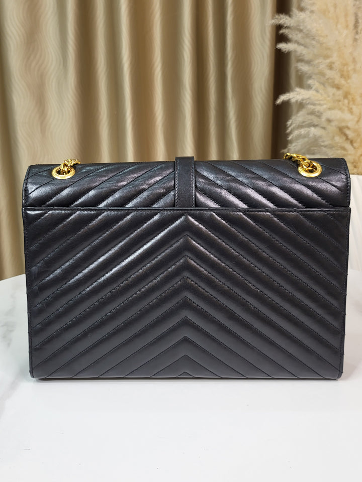 Saint Laurent Calf Envelope Large