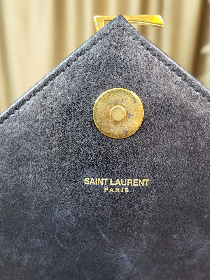 Saint Laurent Calf Envelope Large