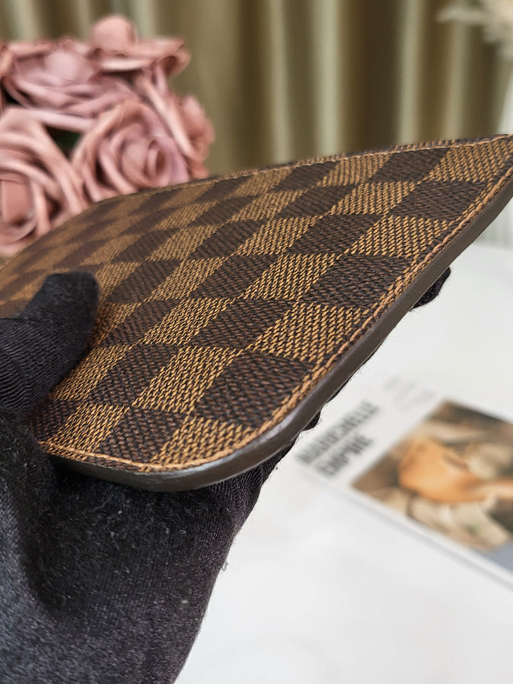 Louis Vuitton Damier Ebene Neverfull Pouch