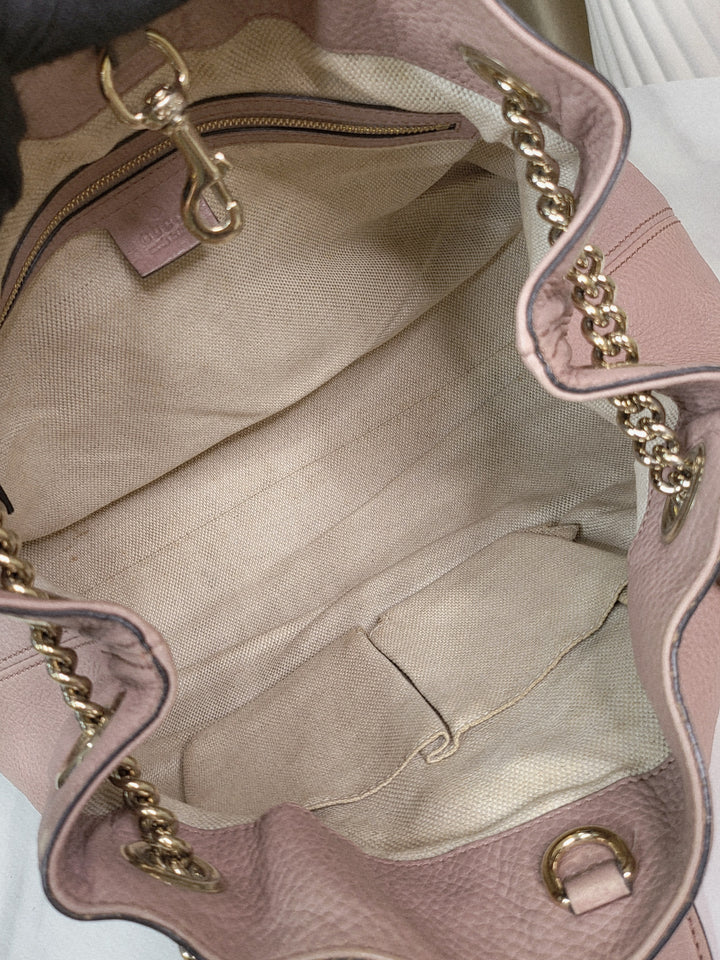 Gucci Soho Tassel Tote Bag