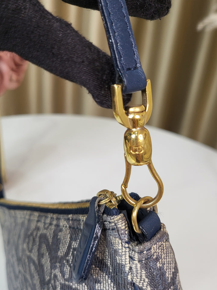 Dior Gray Oblique Saddle