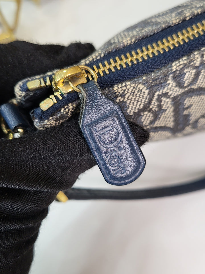 Dior Gray Oblique Saddle