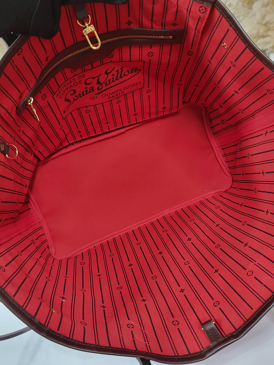 Louis Vuitton Damier Ebene Neverfull GM