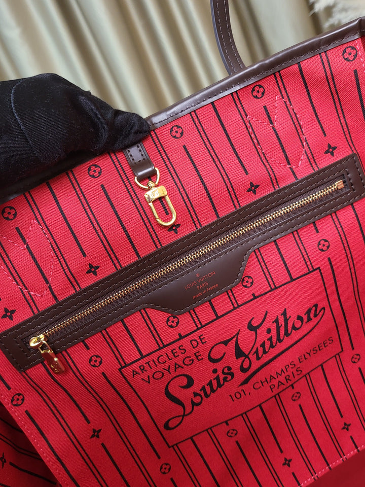 Louis Vuitton Damier Ebene Neverfull GM