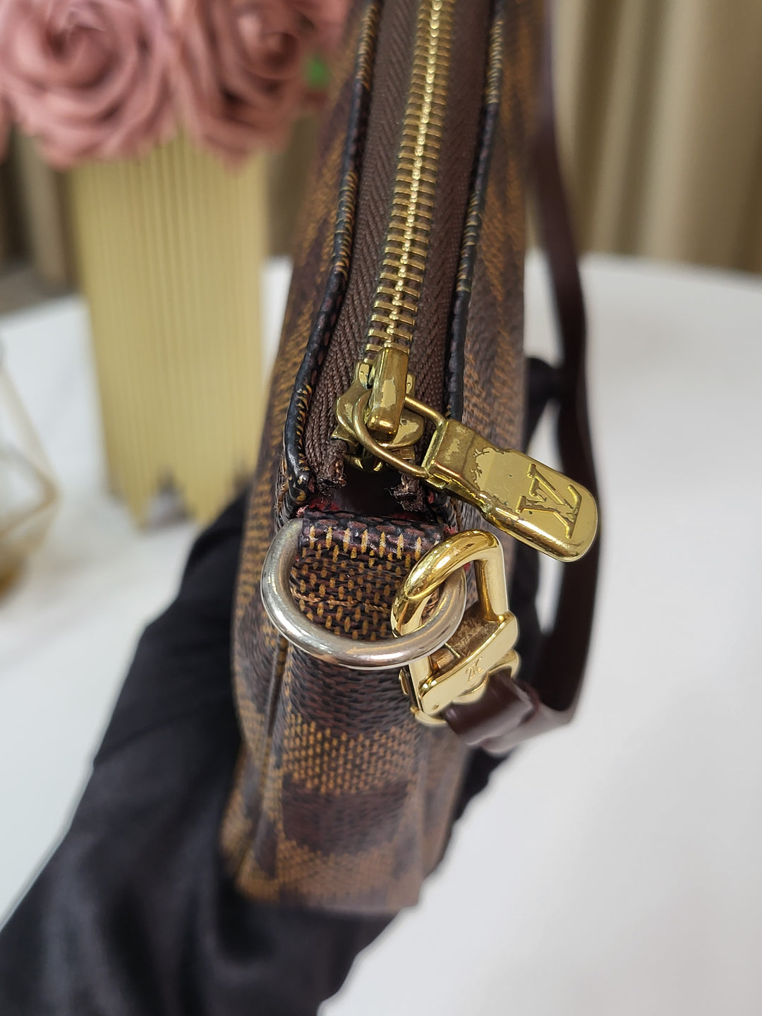 Louis Vuitton Damier Ebene Pochette Accessories